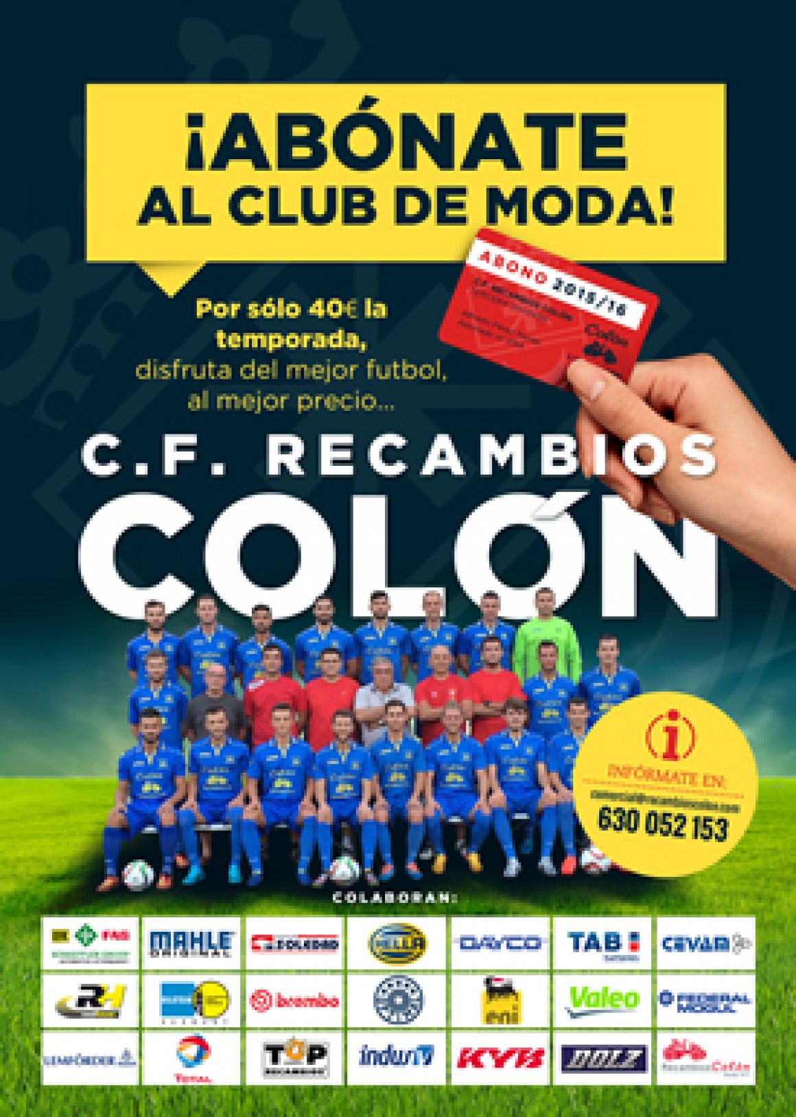 REC. COLON – Póster abonados 2015